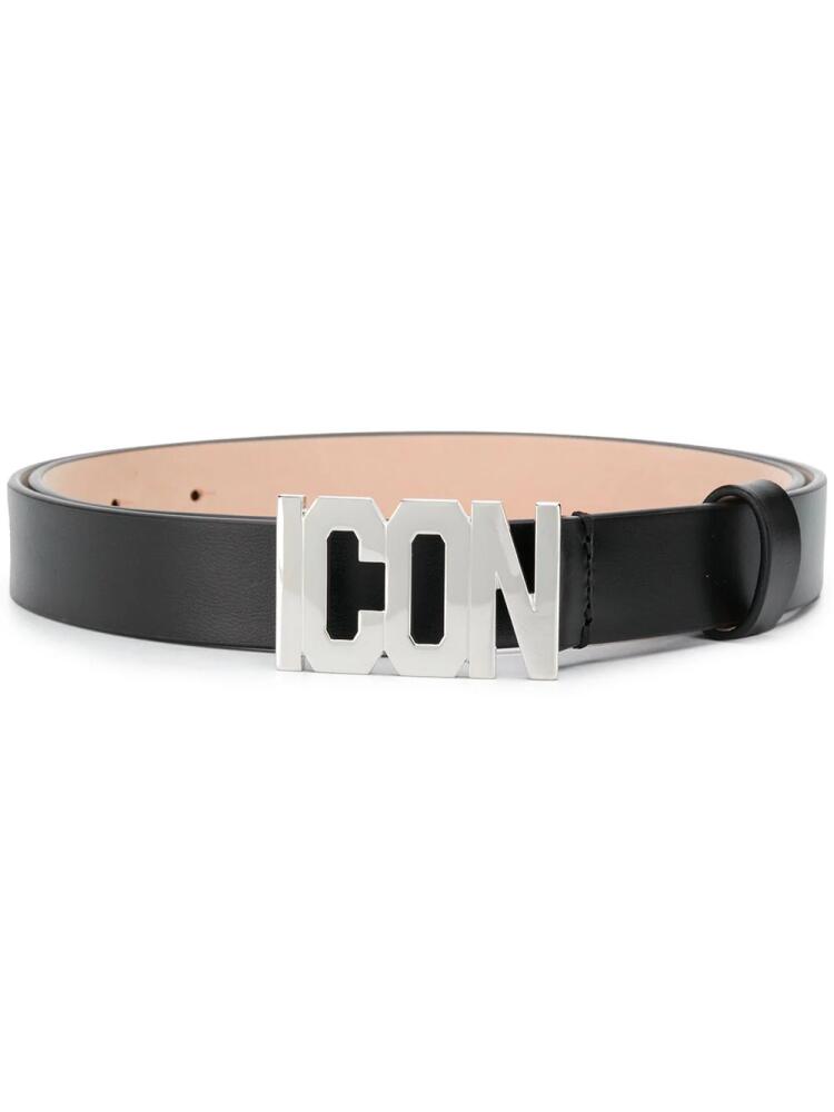 DSQUARED2 Icon buckle belt - Black Cover