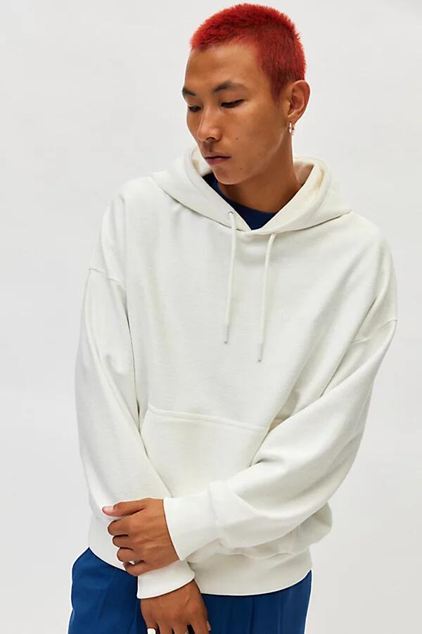 Standard Cloth Foundation Reverse Terry Hoodie Sweatshirt in White Cover