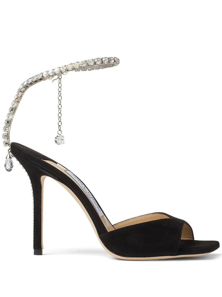 Jimmy Choo Saeda 100mm sandals - Black Cover