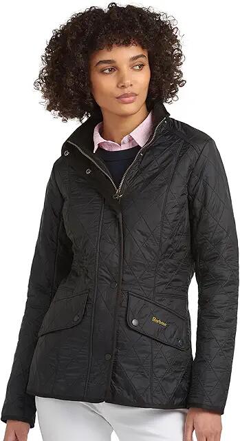 Barbour Barbour Cavalry Polarquilt (Black) Women's Coat Cover