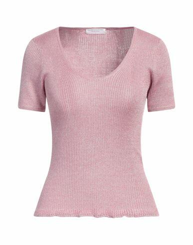 Majestic Filatures Woman Sweater Pink Viscose, Textile fibers Cover