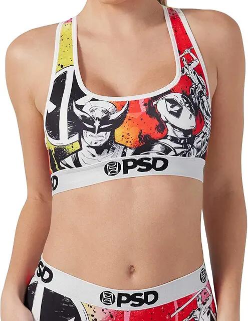 PSD Deadpool Holysnik Sport Bra (Multicolor) Women's Bra Cover