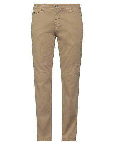 Herman & Sons Man Pants Camel Cotton, Elastane Cover