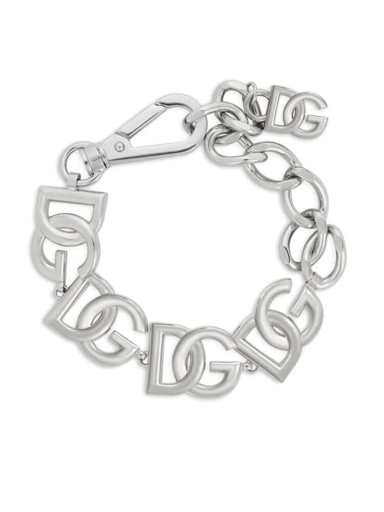 Dolce & Gabbana logo chain bracelet - Silver Cover