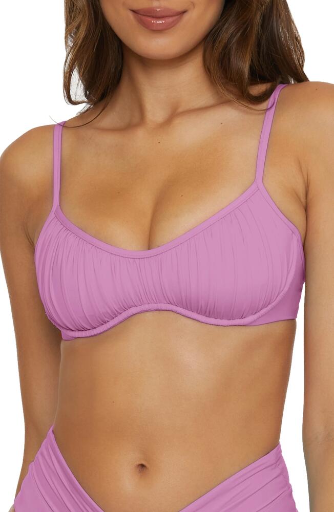 Becca Color Code Underwire Bikini Top in Malva Cover