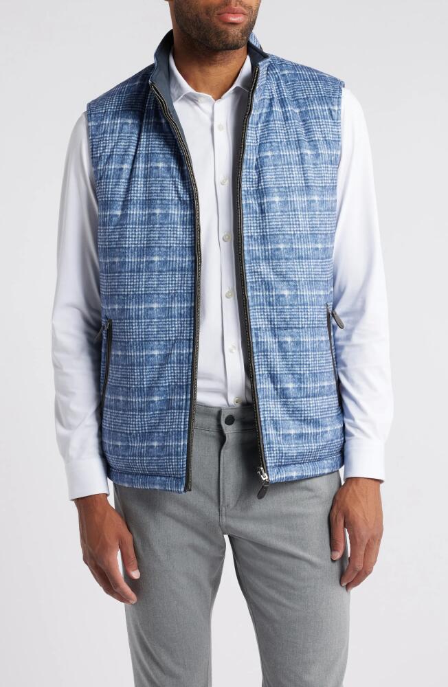 Johnston & Murphy Upton Quilted Reversible Vest in Navy Cover