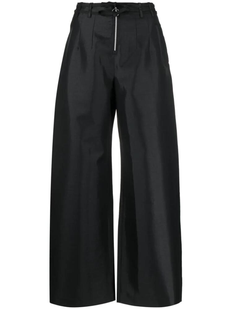 OUR LEGACY Serene wide-leg trousers - Black Cover