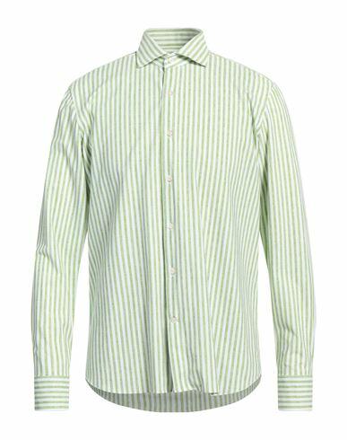 Ghirardelli Man Shirt Green Size 15 ¾ Polyamide, Elastane Cover