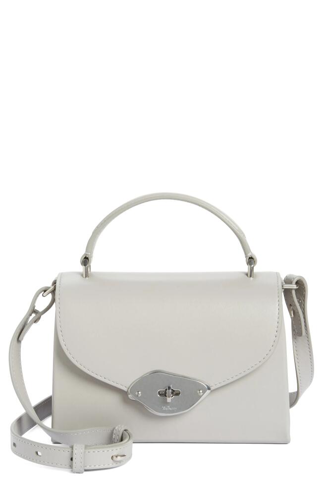 Mulberry Small Lana Top Handle Crossbody Bag in Pale Grey Cover