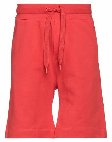 Trussardi Man Shorts & Bermuda Shorts Red Cotton Cover