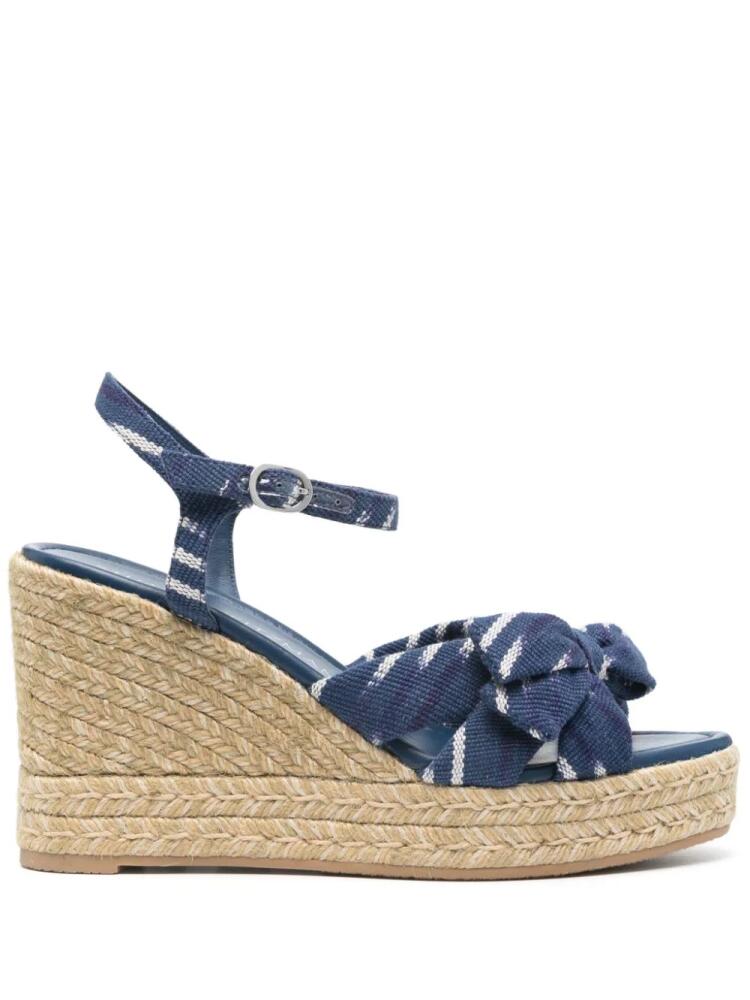 Stuart Weitzman Sofia 80mm wedge espadrilles - Blue Cover