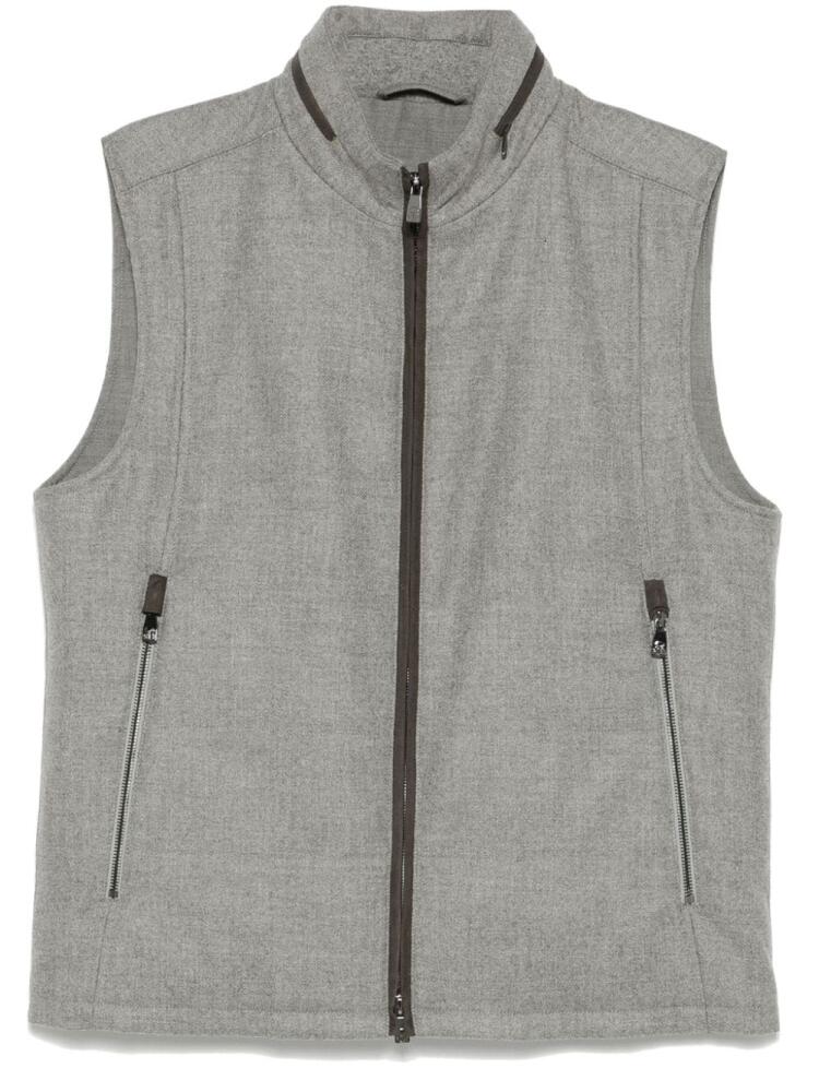 Corneliani padded gilet - Grey Cover