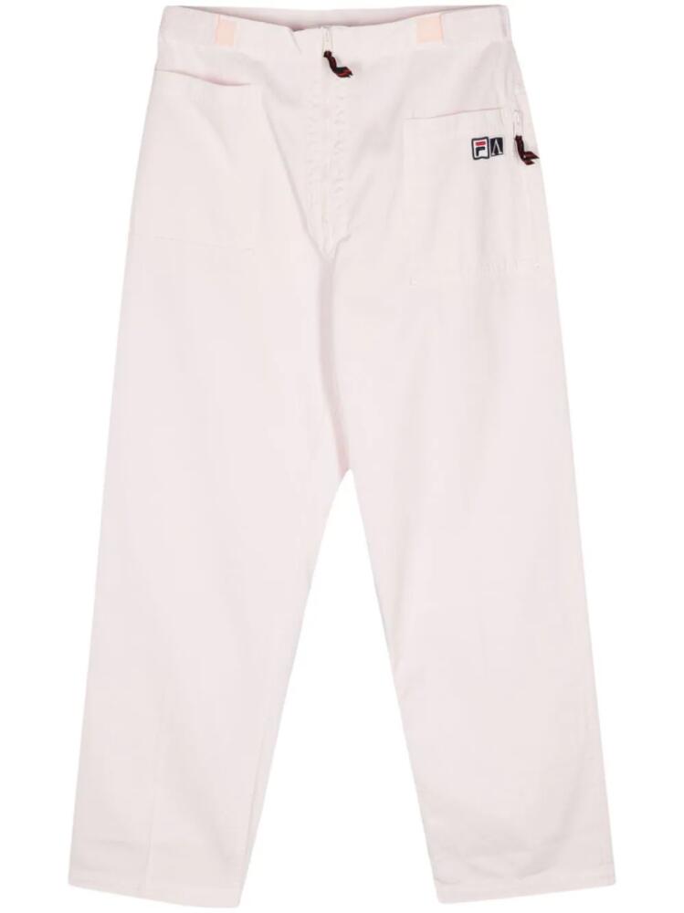 Fila x Aries Walking loose-cut trousers - Pink Cover