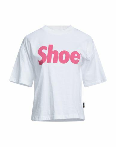 Shoe Woman T-shirt White Cotton Cover