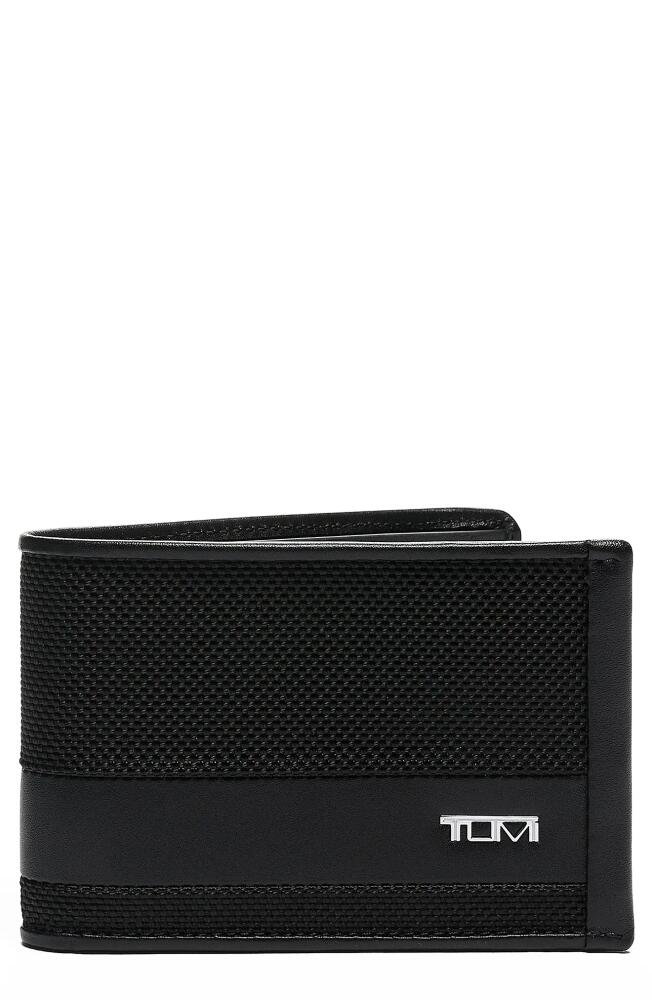 Tumi Alpha Slim Wallet in Black Cover