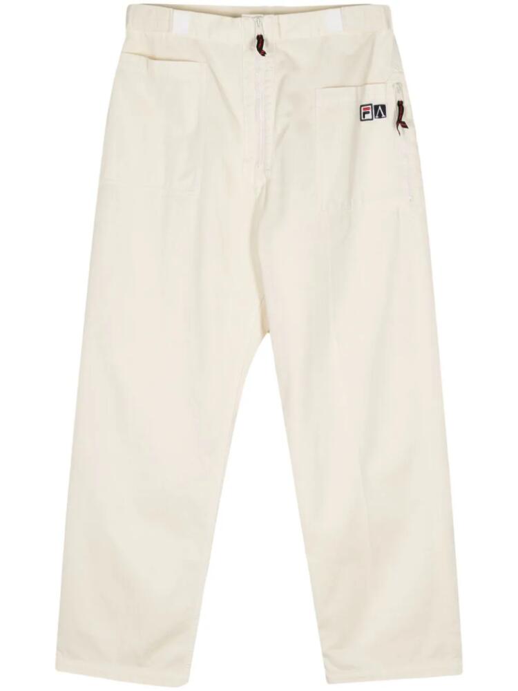 Fila x Aries Walking loose-cut trousers - Neutrals Cover