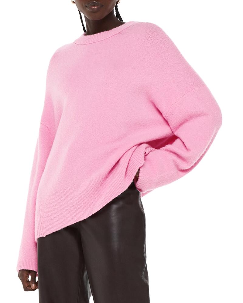 Whistles Textured Boyfriend Crewneck Sweater Cover