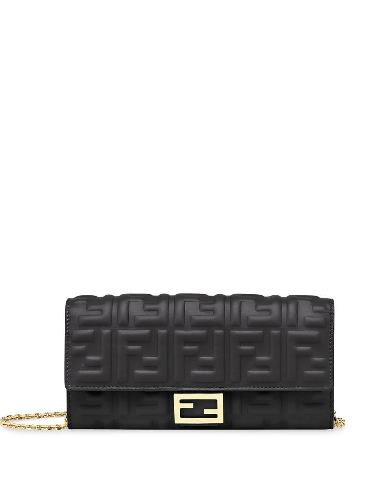 FENDI Baguette continental wallet - Black Cover