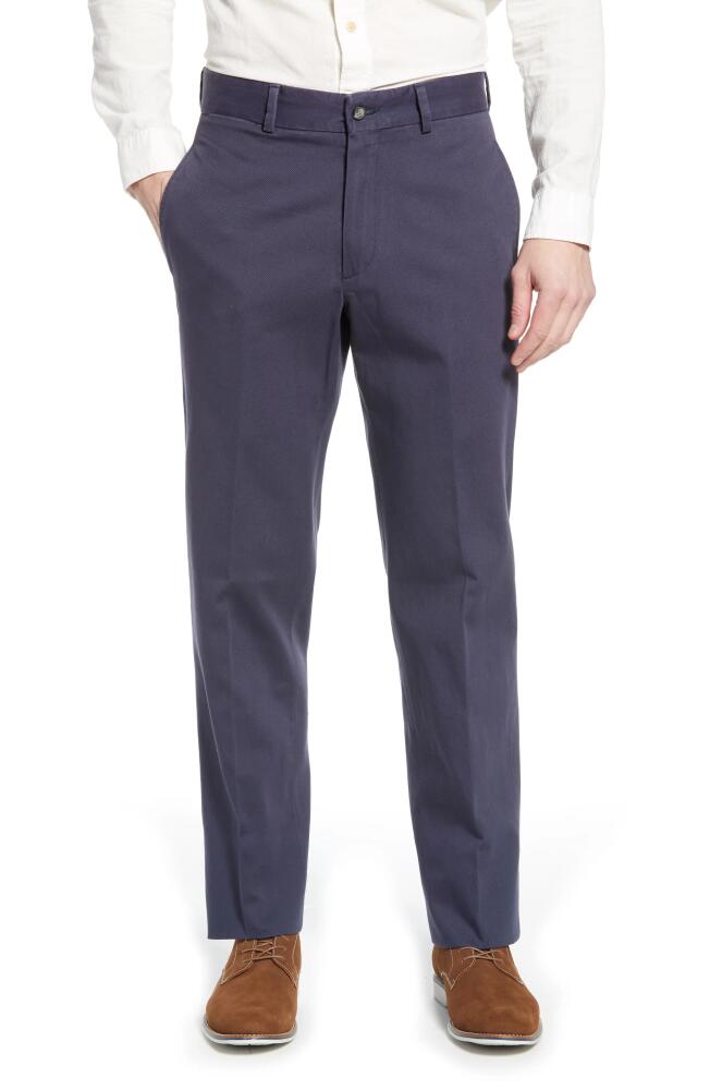 Berle Charleston Khakis Flat Front Chino Pants in Navy Cover