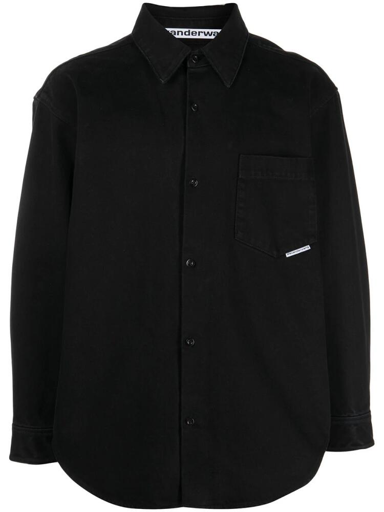 Alexander Wang denim shirt jacket - Black Cover