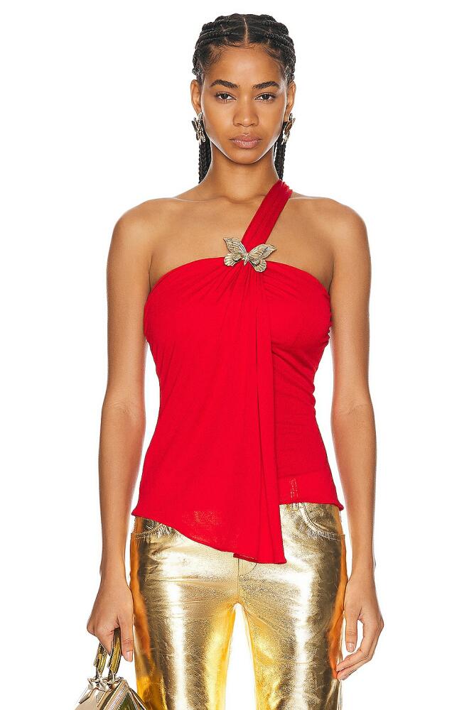 Blumarine Tank Top in Red Cover