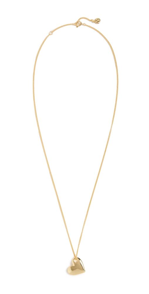 Gorjana Lou Heart Pendant Necklace Gold Cover