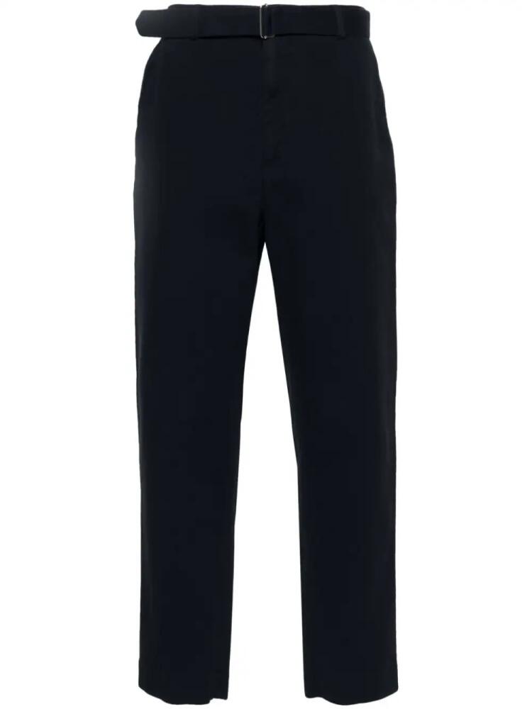 Officine Generale cotton trousers - Blue Cover