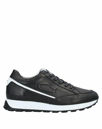 Alberto Guardiani Man Sneakers Black Soft Leather Cover