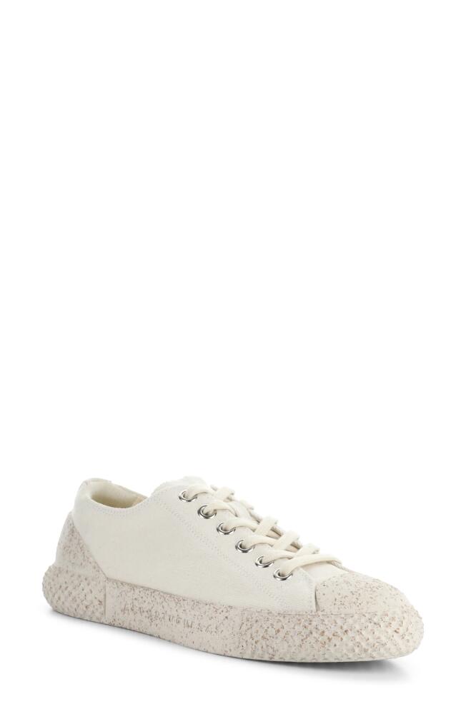 Asportuguesas by Fly London Tree Sneaker in Ivory Recycled Cotton Cover