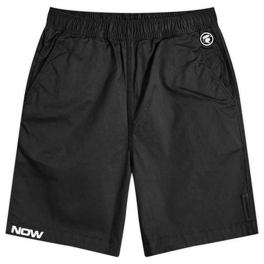 Men's AAPE Woven Short in Black Cover