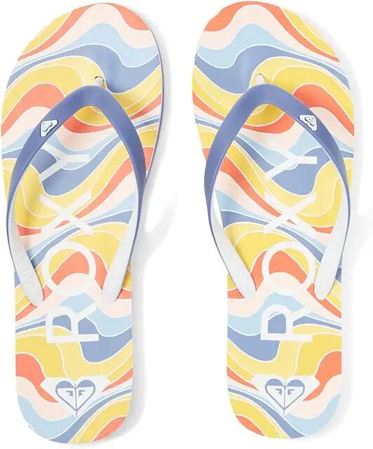 Roxy Tahiti VII (Shady Blue/Orange) Women's Shoes Cover