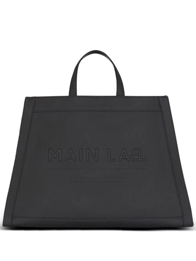 Balmain Olivier's Cabas leather tote bag - Black Cover