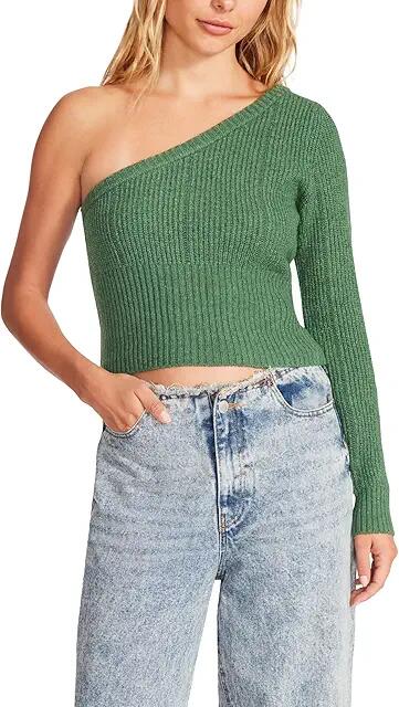 Steve Madden Courtney Sweater (Foliage Green) Women's Sweater Cover