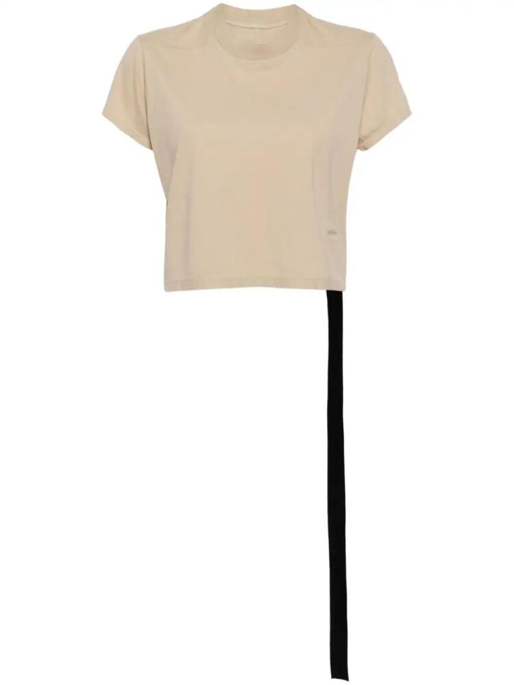 Rick Owens DRKSHDW cropped short-sleeve T-shirt - Neutrals Cover