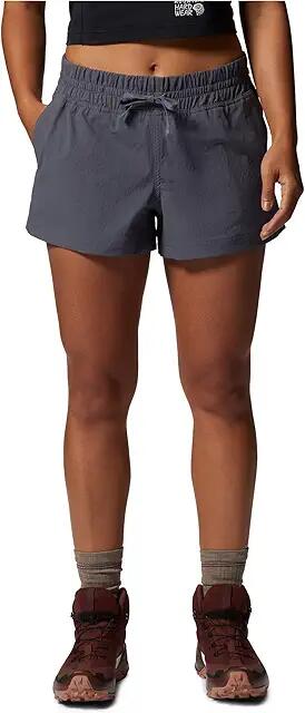 Mountain Hardwear Basswood Pull-On Shorts (Iron Grey) Women's Shorts Cover