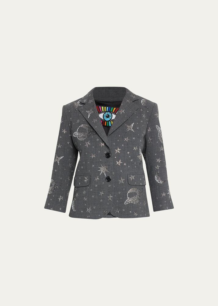 Libertine Here, There, And Everywhere Crystal Short Blazer Cover