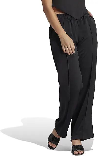 adidas Originals Premium Essentials Satin Pants (Black) Women's Clothing Cover