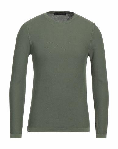 Jeordie's Man Sweater Military green Cotton Cover