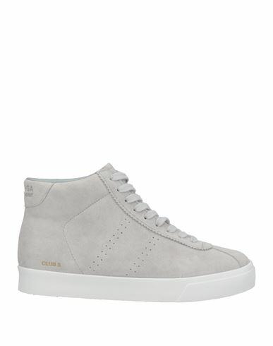 Superga Woman Sneakers Light grey Soft Leather Cover