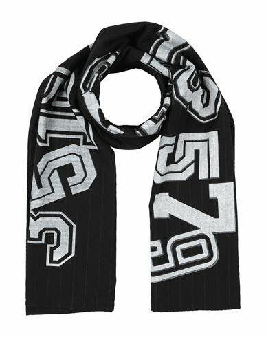 Comme Des Garçons Man Scarf Black Wool Cover