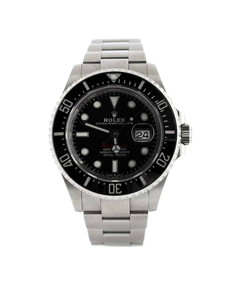 Pre-Owned Rolex Oyster Perpetual Sea-Dweller Automatic Watch in Stainless Steel and Cerachrom 43mm Cover