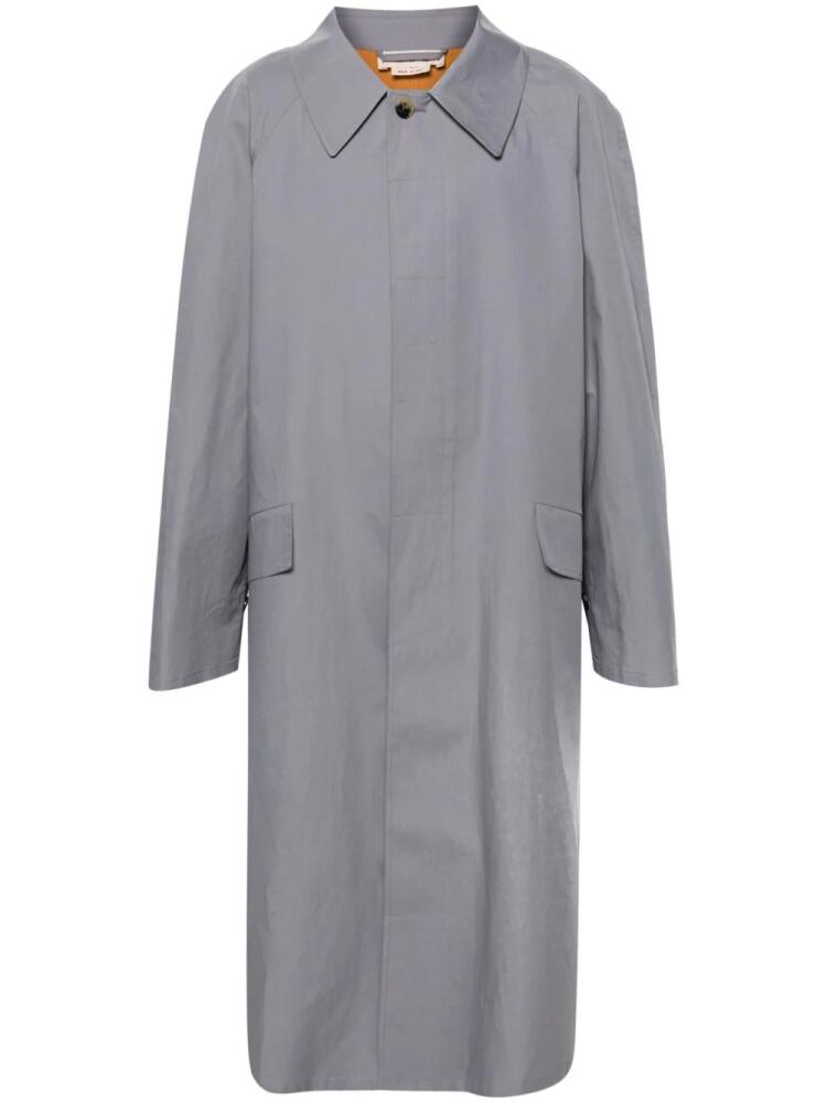 Marni single-breasted maxi coat - Grey Cover