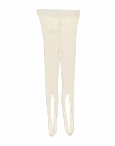 Hinnominate Woman Leggings Cream Viscose, Acrylic, Elastane Cover