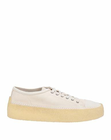 Clarks Originals Man Sneakers Off white Soft Leather Cover