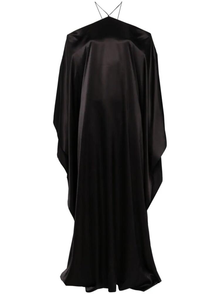 Taller Marmo Sza silk maxi dress - Black Cover