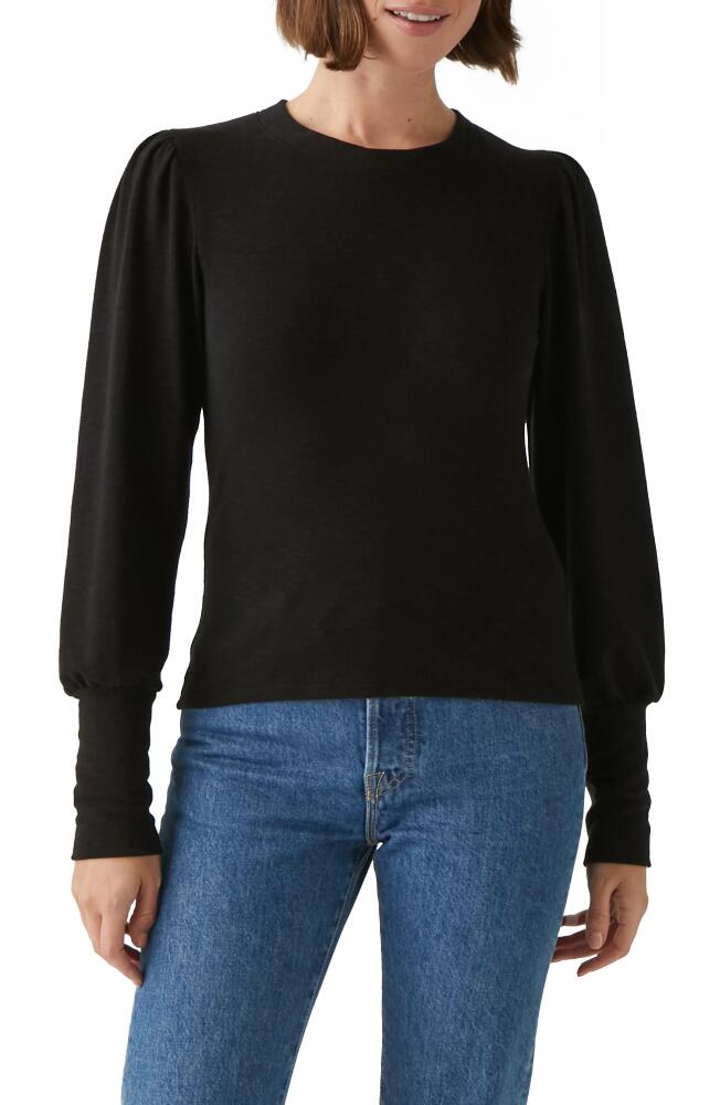 Michael Stars Fonda Puff Sleeve Knit Top in Black Cover