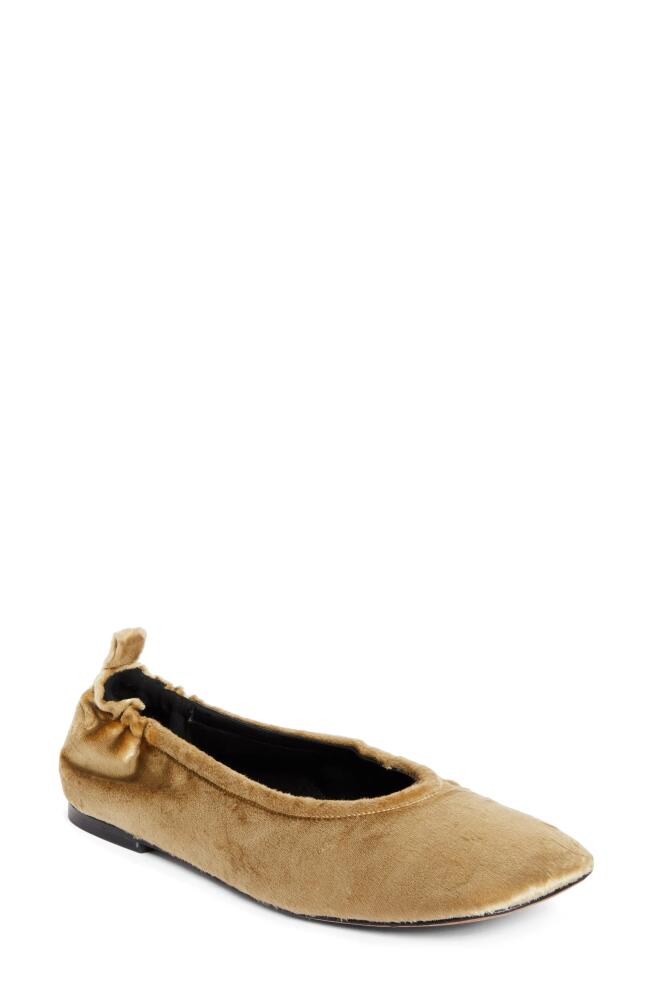 3.1 Phillip Lim Ballet Flat in Gold Cover