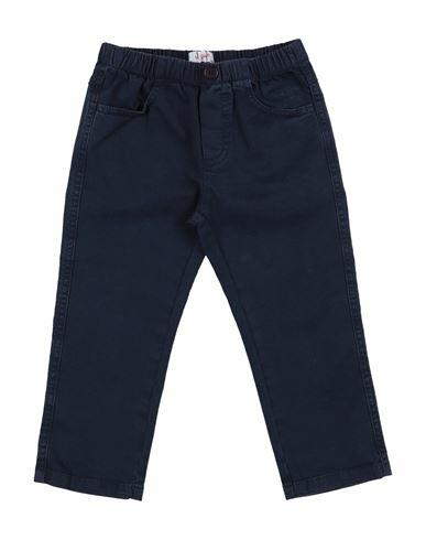 Il Gufo Man Pants Midnight blue Cotton, Elastane Cover