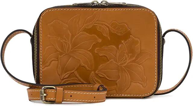 Patricia Nash Rimini Crossbody (Hazelnut) Cross Body Handbags Cover