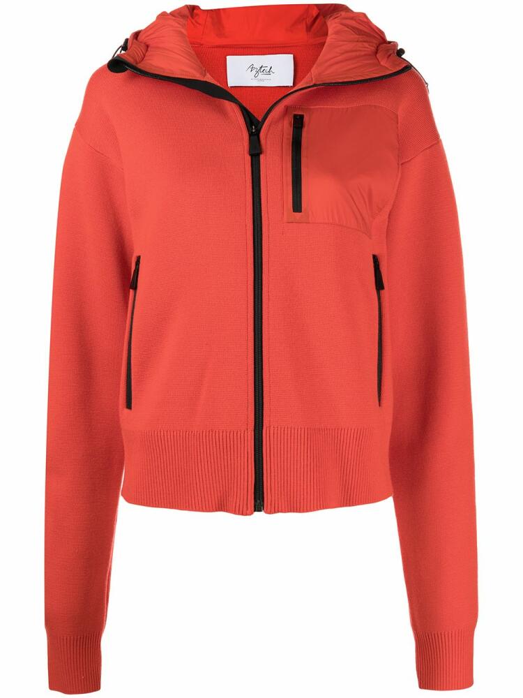 Aztech Mountain Matterhorn insulated hoodie - Orange Cover